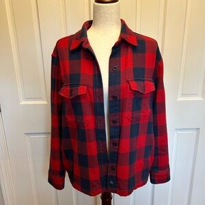 Eddie Bauer classic plaid light jacket
